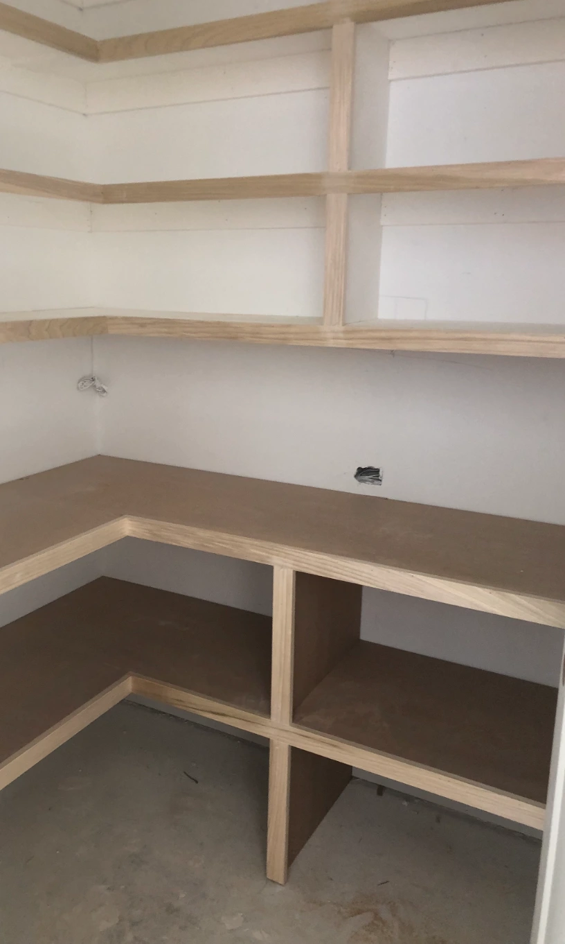 Built-in Closet Shelving