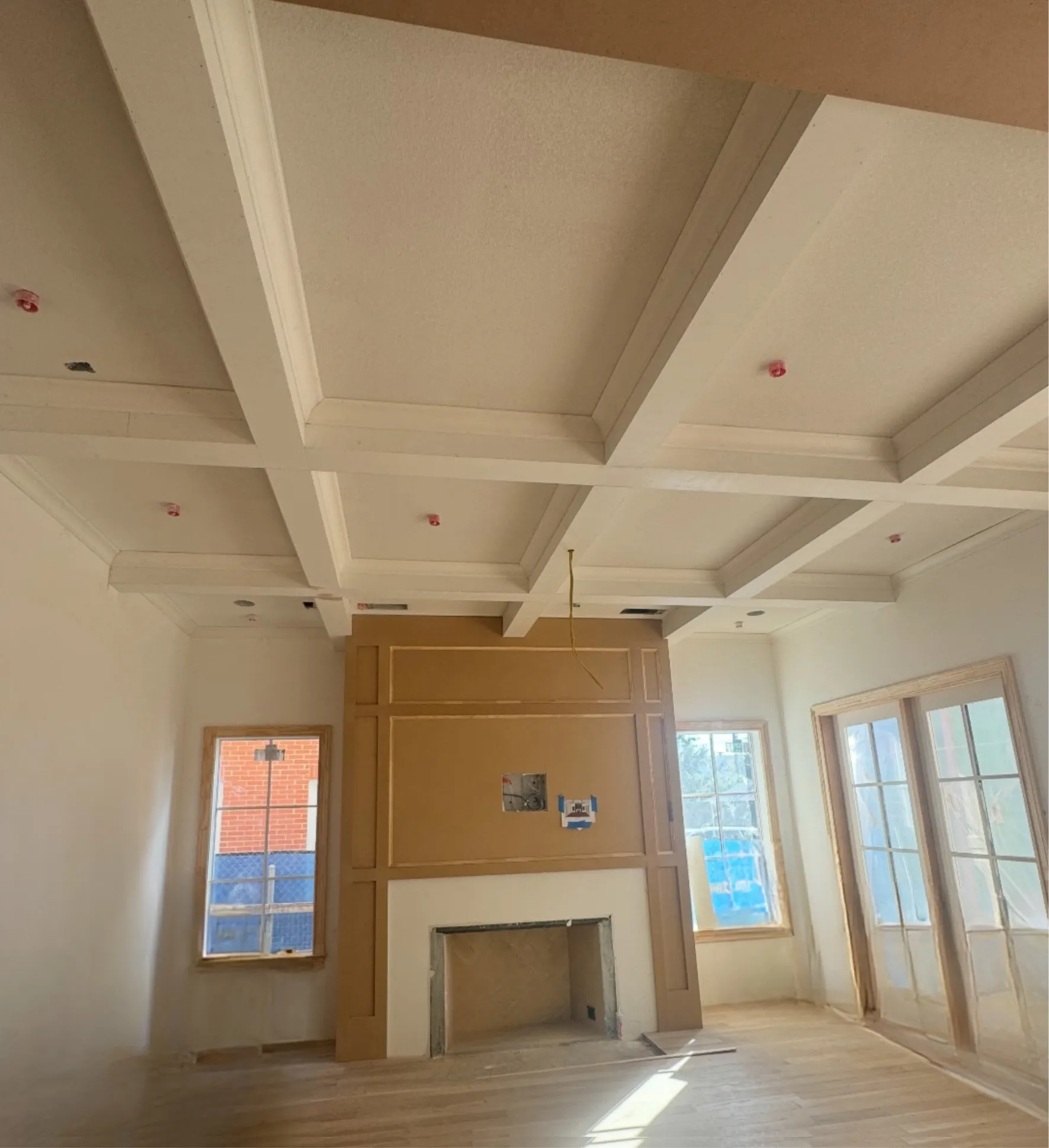 Coffered Ceiling Wide Grid